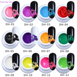 Acrylic 3D Nail Art Painting Gel Kit