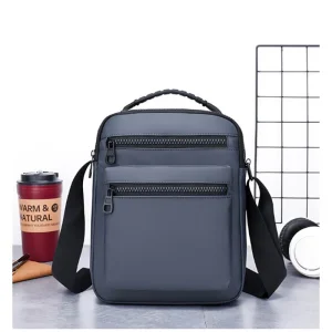 Waterproof Adjustable Strap Men's Shoulder Crossbody Bag for Casual Travel Business