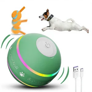 Tough Motion Activated Automatic Rechargeable Waterproof Sport Dog Tennis Ball