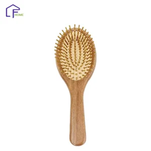 Natural Bristle Anti Static Massage Wooden Hair Brush