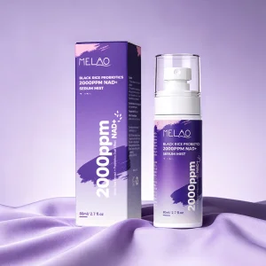 Vegan Sensitive Skin Hydrating &amp; Plumping Ceramide Skin Barrier Repair Black Rice Probiotics 2% NAD+ Serum Mist