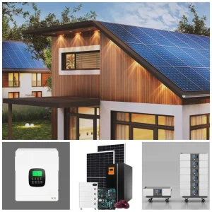Peace of Mind Power for Family a Secure 6kw off Grid Solar Power System and Solar Panel System