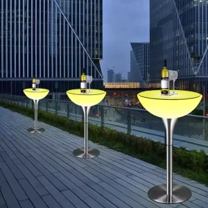 Modern Rechargeable LED Cocktail Table Light