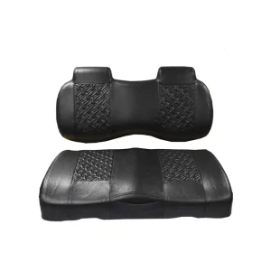 Assento Alto Bicolor Exclusivo para Carrinho de Golfe com Apoio de Cabeça