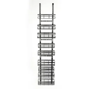 China Kitchen door 9-tier hanging shelf wall-mounted storage rack Manufacturer, Factory