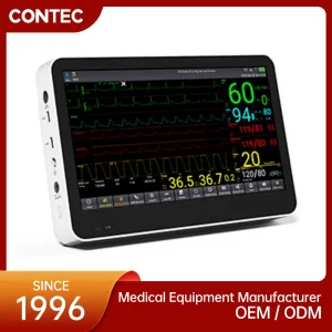 WiFi Contec China Hospital ICU Android Smart Tablet Monitor Remote Patient Monitoring