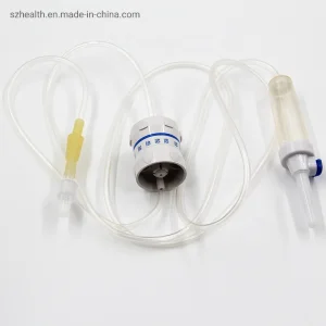 Disposable Medical Products Infusion Set with Precise Flow Regulator Sterile Pyrogen Free Non Hemolytic Toxic