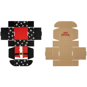 Wholesale Custom Size Logo Paper Package with Logo for Christmas