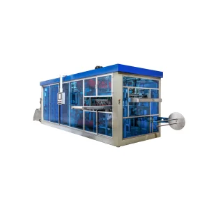 Fast Precise Forming Trimming Yogurt Lid Cover Pressure Thermoforming Machine