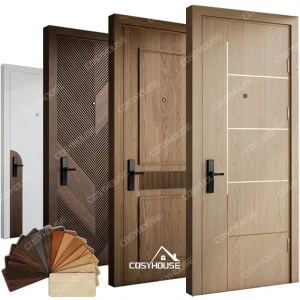 Acoustic Soundproof Wooden Doors for Hotel