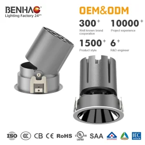 Bis RoHS CB SAA CCC Factory Wholesale LED COB Spotlight