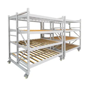 Heavy Duty Flow Through Rack with Corrosion Protection