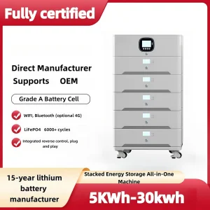 Stackable Grade A Home Battery Storage System