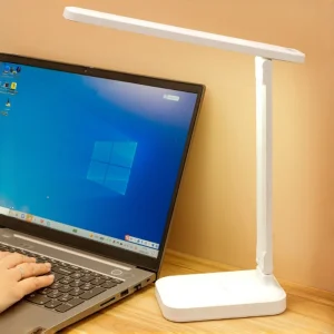 ABS Three-Colored Dimming LED Desk Lamp Student