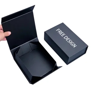 Custom Size Multi Color Portable Rigid High-End Eco-Friendly Gift Box Magnetic Closure Sponge Lining Luxury Cardboard Packaging
