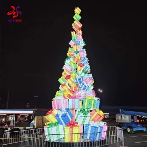 Customizable LED Giant Christmas Tree Outdoor Decorative Lighting