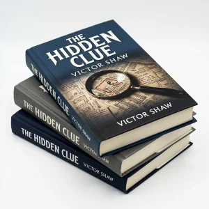 Vintage Bookshelf Board Game Clue Hidden Clue Mystery Game