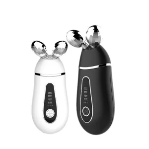 Portable Women's Microcurrent Face Massager Electric Roller