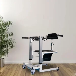 Elderly Patient Transfer Lift Automatic Toilet Seat with Pot Paralysis Chair