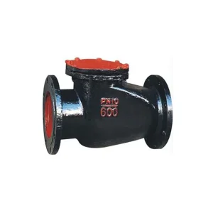 Easy Connect Wear Resistant Ductile Iron Flange Global Swing Check Valve Fbe