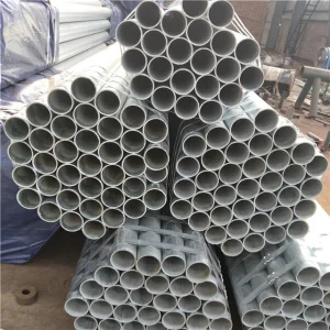 China Galvanized Steel Pipe Schedule 80