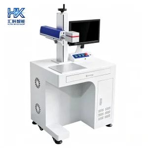 Huike 30W CO2 Laser Marking Machine for Non-Metal Metal High-Accuracy 3D Rotary Table Supports DXF/BMP/AI/_dst Portable CNC