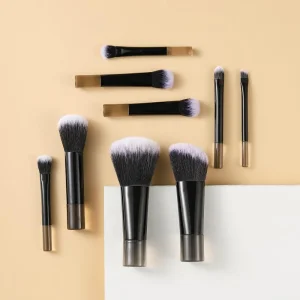 Travel Makeup Brushes Set with Bag