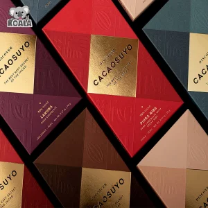 Environmental Certified 100% Recyclable Environmental Printing Logo Luxury High Quality Chocolate Bar Packaging Box
