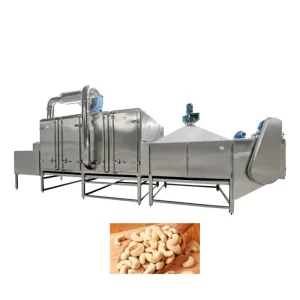 Corn Puffed Snacks Breakfast Cereal Modified Starch Nutrition Powder Nuts Roaster Machine Production Line