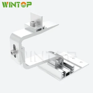 Stainless Steel Tile Roof Hook for PV Panel Component