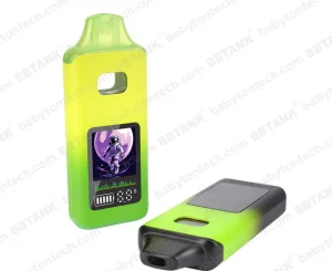 High Quality Leak-Proof 1g 2g Custom Bbtank Glo Empty Disposable Vape Pod with Interactive Ui