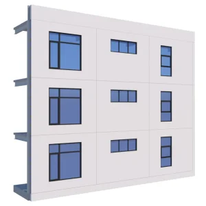 Modular thermal insulation decorative wall panel