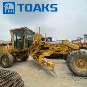 Original Used Secondhand Caterpillar Motor Grader 140h 140K 140g 140m 160h 120h 120K 12K 160K 16 Machine EPA CE in Stock Japan USA Ripper Blade China