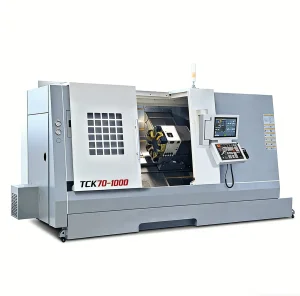 Tck70-1000 Industrial CNC Turning Center for Long Workpiece Turning