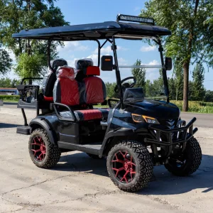 High Performance Electric Golf Cart with Customizable Road 2+2 Seaters Factory Price
