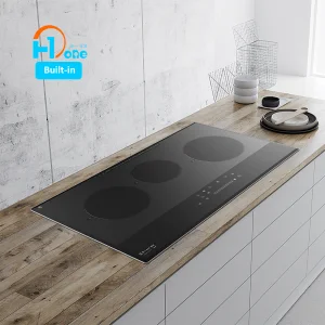 Built-in Tuya Induction Cooker with Smart Wi-Fi in Black Saves Energy, Time &amp; Worry
