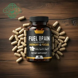 Fuel Brain Capsules Supports Memory Focus Daily Cognitive Dietary Supplement