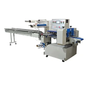 Flow Packing Machine Automatic High Speed Horizontal Rotary Wrap Machine