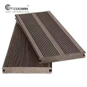 Russia Imported Outdoor Coffee Brown Cheap Composite Decking Material