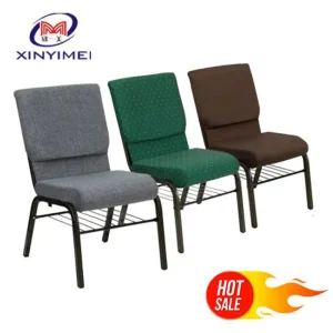 Interlocking Metal Church Chair