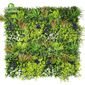 Zc Outdoor Vertical Garden Decorative Backdrop Boxwood Hedge Green Grass Artificial Wall Plants Panel