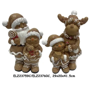 Best Handmade Gingerbread Christmas Figures Set