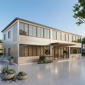 Factory Price Modern Luxury 20ft 40ft Flat Pack Container Module House Eco-friendly Villa Prefabricated Modular Prefab Home