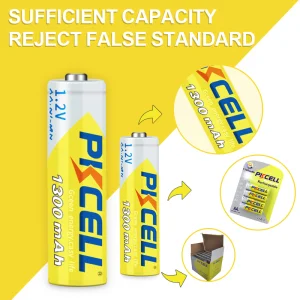 1.2V AA Ni-MH/NiMH Nickel Metal Hydride Battery Pack 1300mAh Rechargeable Battery Pack for Infusion Pump