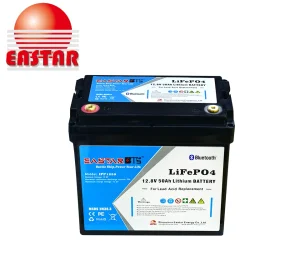 Baterías de litio LFP OEM/ODM 12V 50ah LiFePO4 para solar