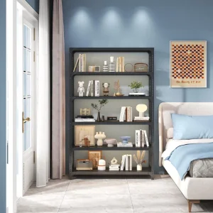 Slotted Iron Rack Warehouse Steel Metal Shelf for Supermarket