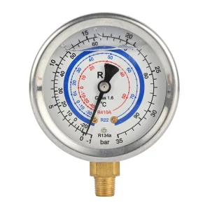 High and Low Pressure Oil Pressure Gauge Air Scroll Chiller Parallel Condensing Unit Air Conditioning Refrigeration Accessories