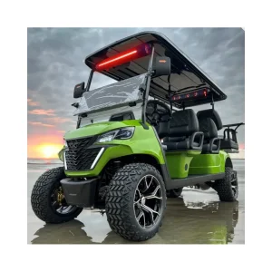 Max. 72V7KW AC System Lithium Battery Solar Panel 6 Seats Lifted Off Electric Golf Cart Buggy As Strong As 4x4 Golf Cart