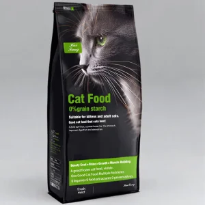Top-Quality High-Protein Low Fat Medium-Sized Kibble Healthy Nutritionally Complete Mouthwatering Aroma Customizable Taste &amp; Packaging Cat Food