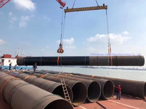 Industria de tuberías de acero de presión LSAW